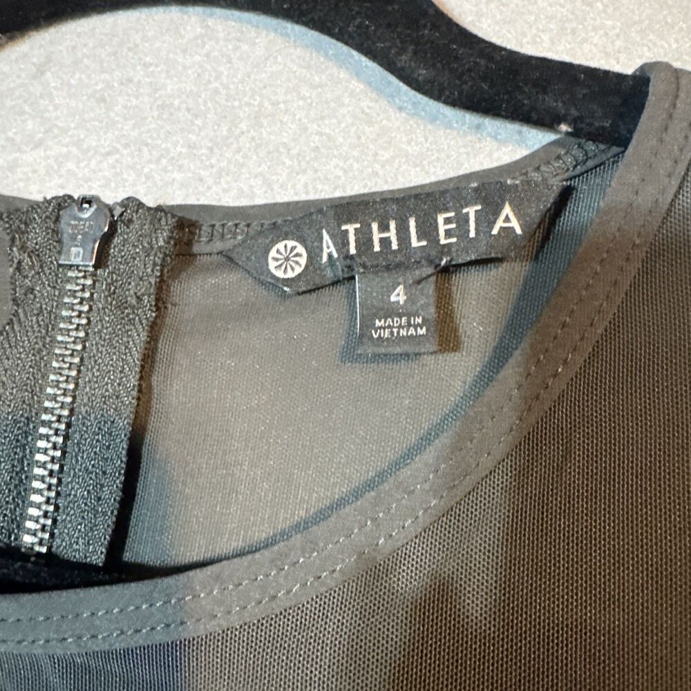 Athleta Gray-Green Activewear Dress Size 4 - Picture 3 of 6